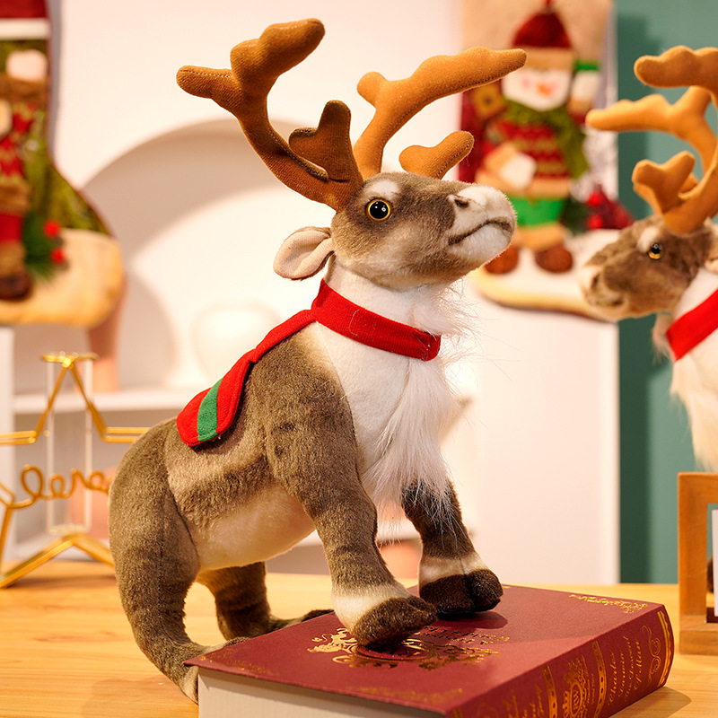 Best Kids Toys Xmas - Juguete de peluche de Reno de