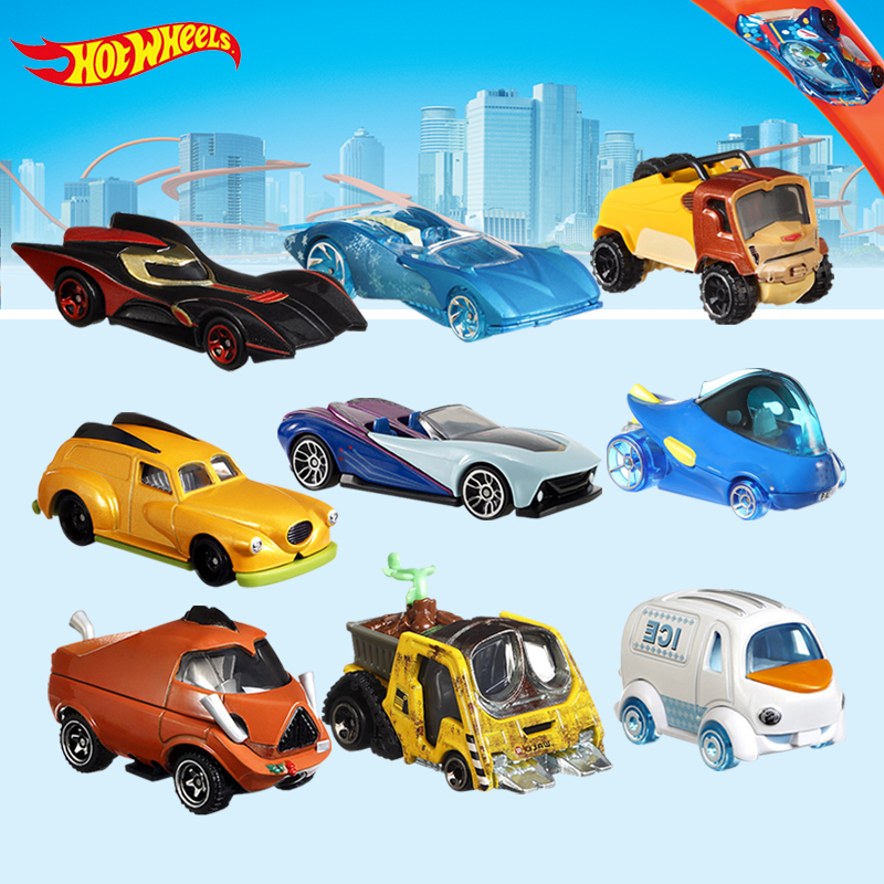 Hot Wheels Car Track Sets - Paquete de ruedas originales de Disney