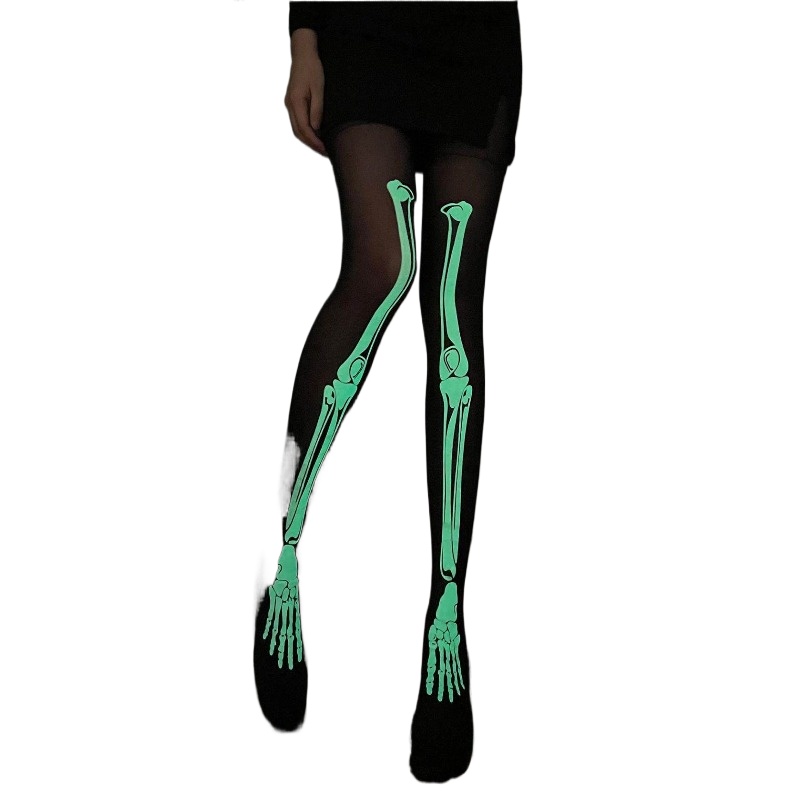 Glow In Dark Stars - Pantimedias Luminosas Súper Brillantes con Diseño