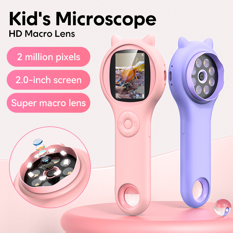 Toys For Kids Video - Mini microscopio óptico para niños con
