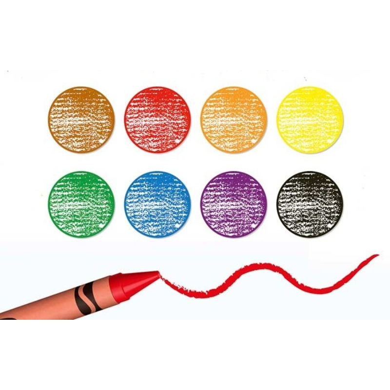 Caja de crayones de 8/24 color - Crayola Art Supply reseña y precio