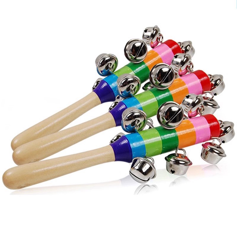 Cascabeles de mano de madera p - Kids Toys Xylophone reseña y precio