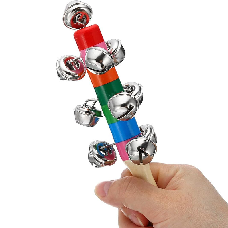 Cascabeles de mano de madera p - Kids Toys Xylophone reseña y precio