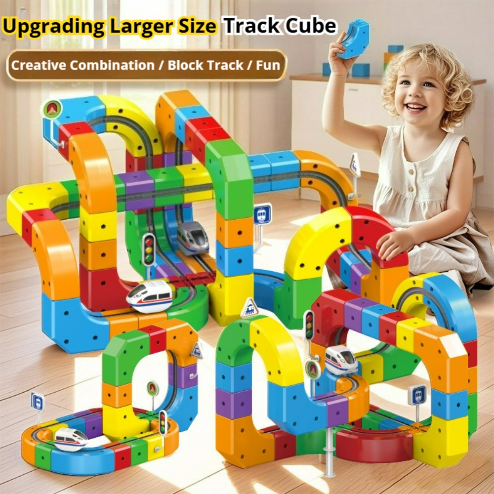 Juego de vías magnéticas eléct - Kids Toys Electric reseña y precio