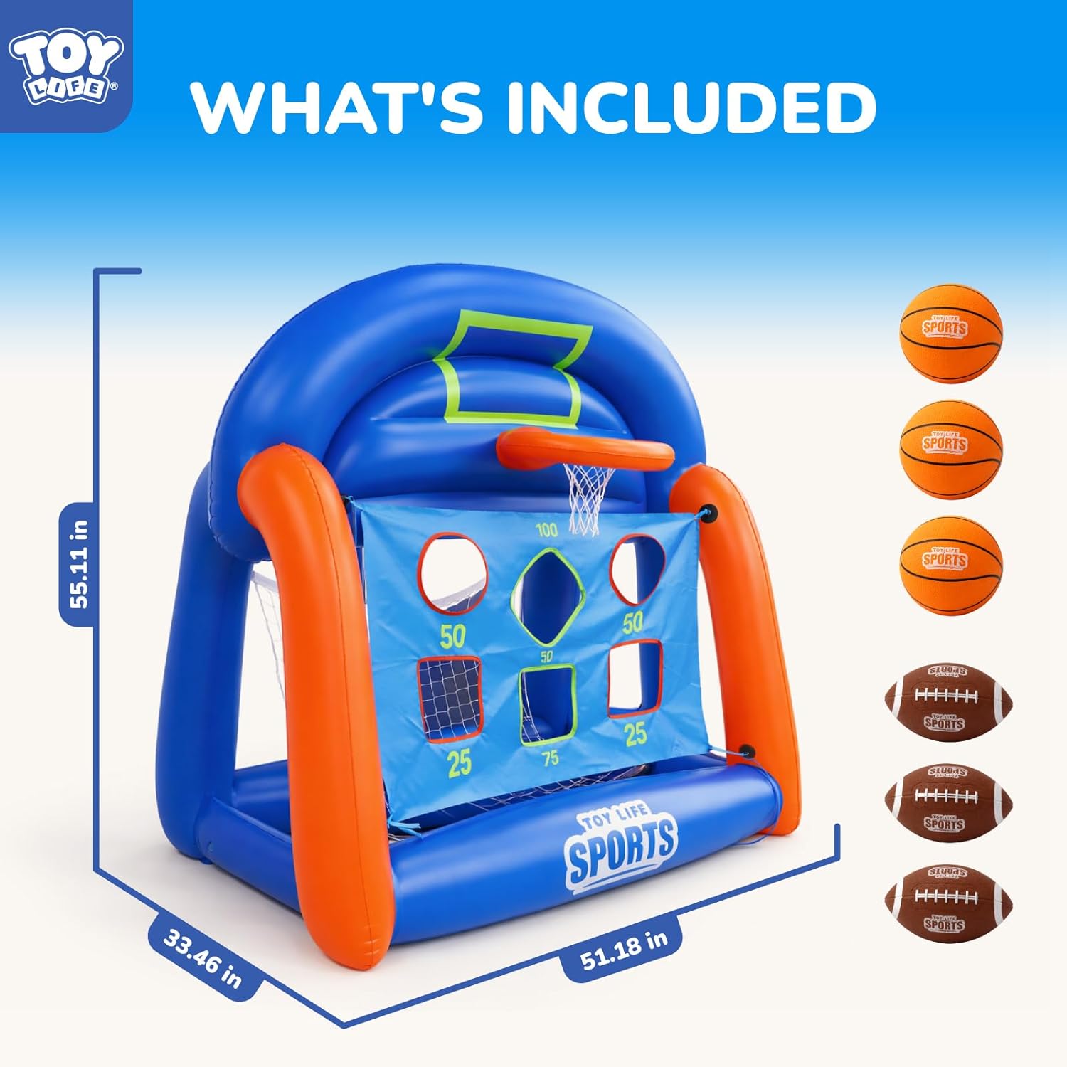 Juegos de Piscina Inflables Mu - Kids Toys Play reseña y precio