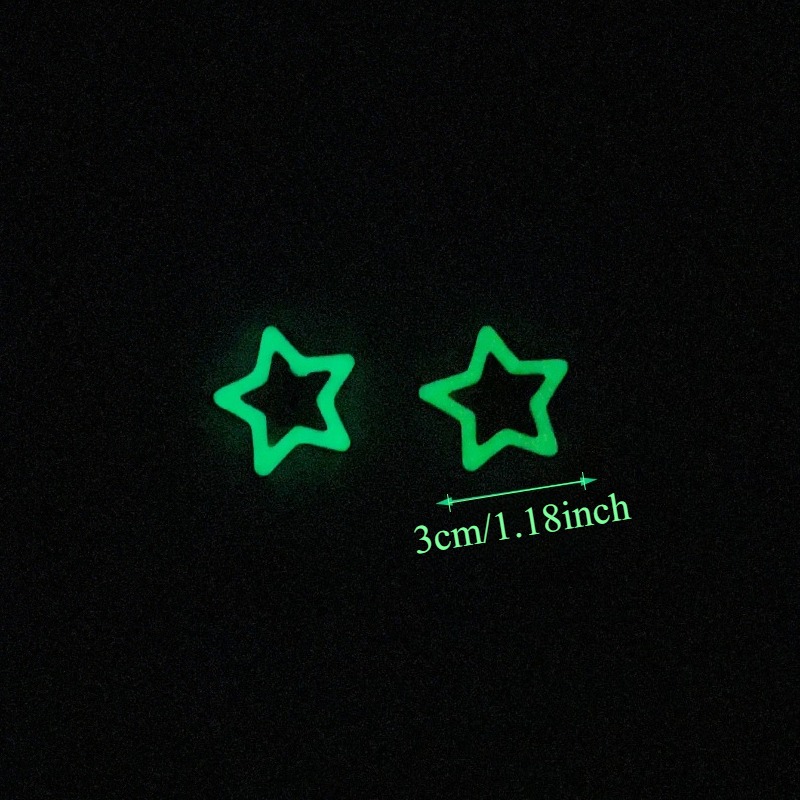 10 Uds. Horquillas luminosas c - Glow In Dark Stars reseña y precio