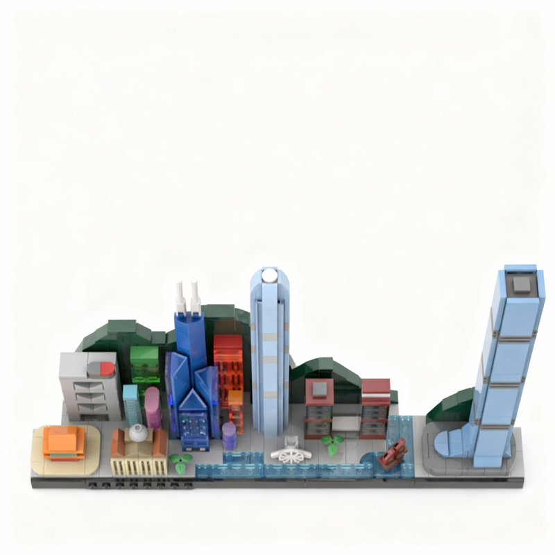 667 Piezas MOC, Maqueta de la  - Kids Toys Hong Kong reseña y precio
