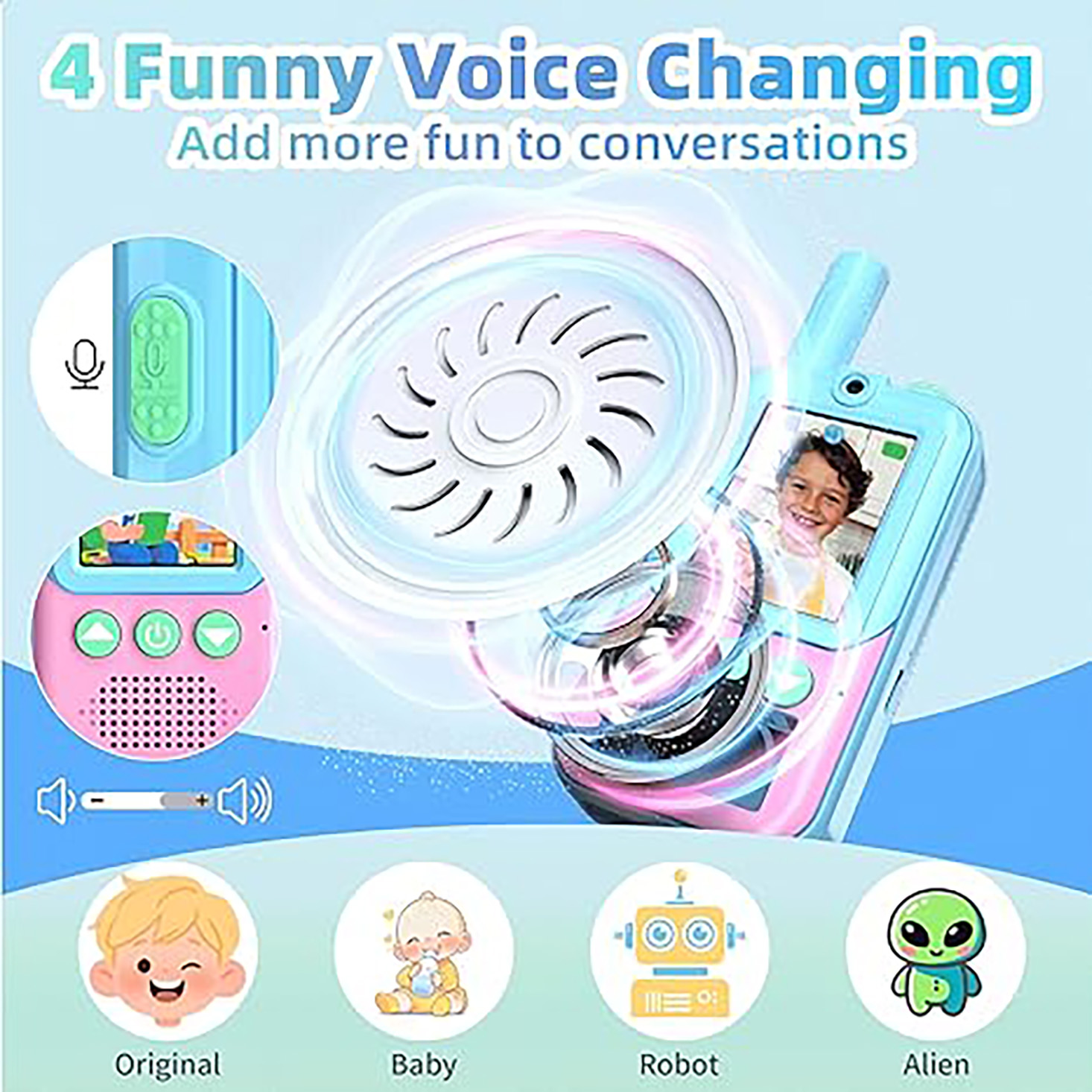 Walkie Talkies Recargables par - Toys For Kids Video reseña y precio