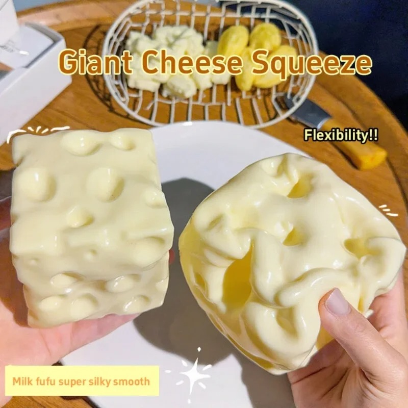 Taba Squishy Cheese Cube, Pelo - Sensory Fidget Toys reseña y precio