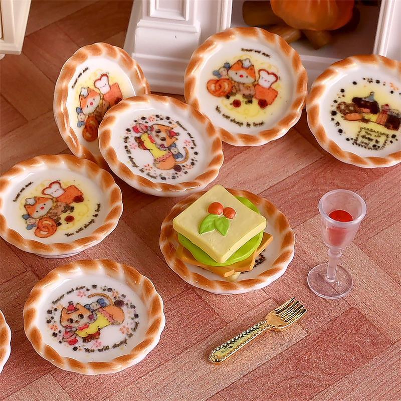 10 unids/set casa de muñecas e - Kids Toys Play reseña y precio