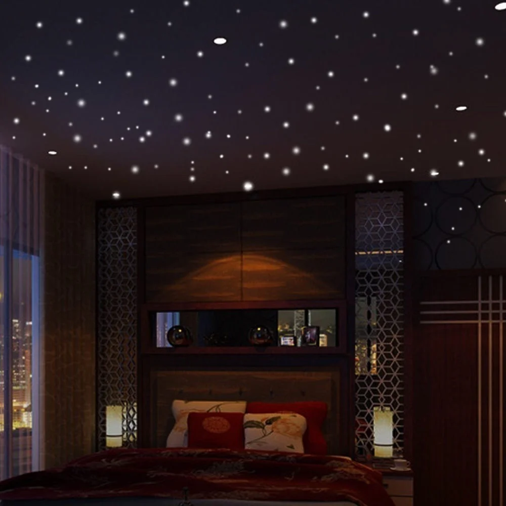 407 Uds pegatinas de pared dec - Glow In Dark Stars reseña y precio