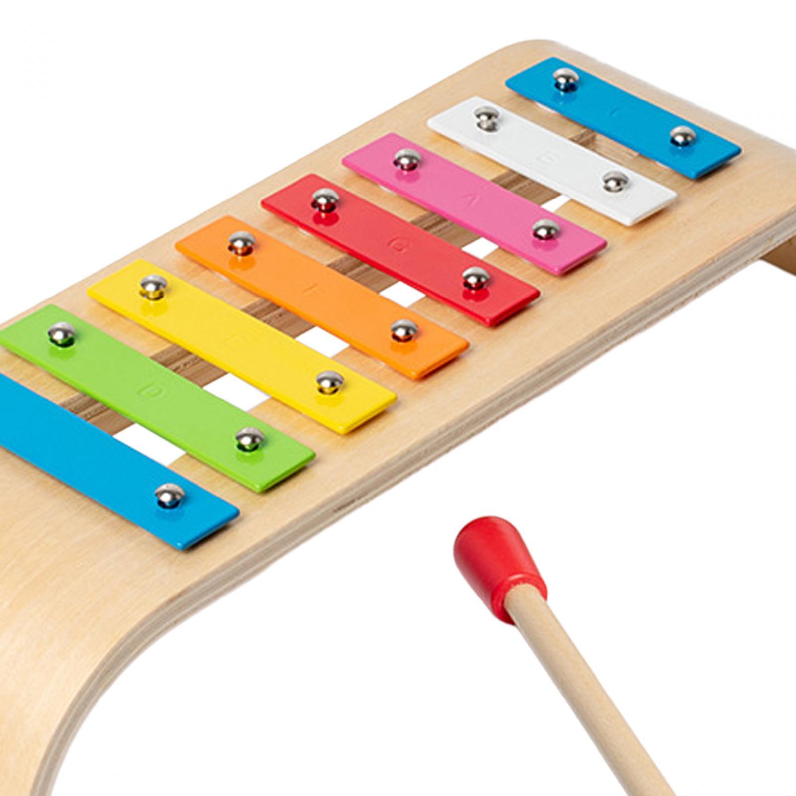 Xilófono de 8 Escalas, Instrum - Kids Toys Xylophone reseña y precio
