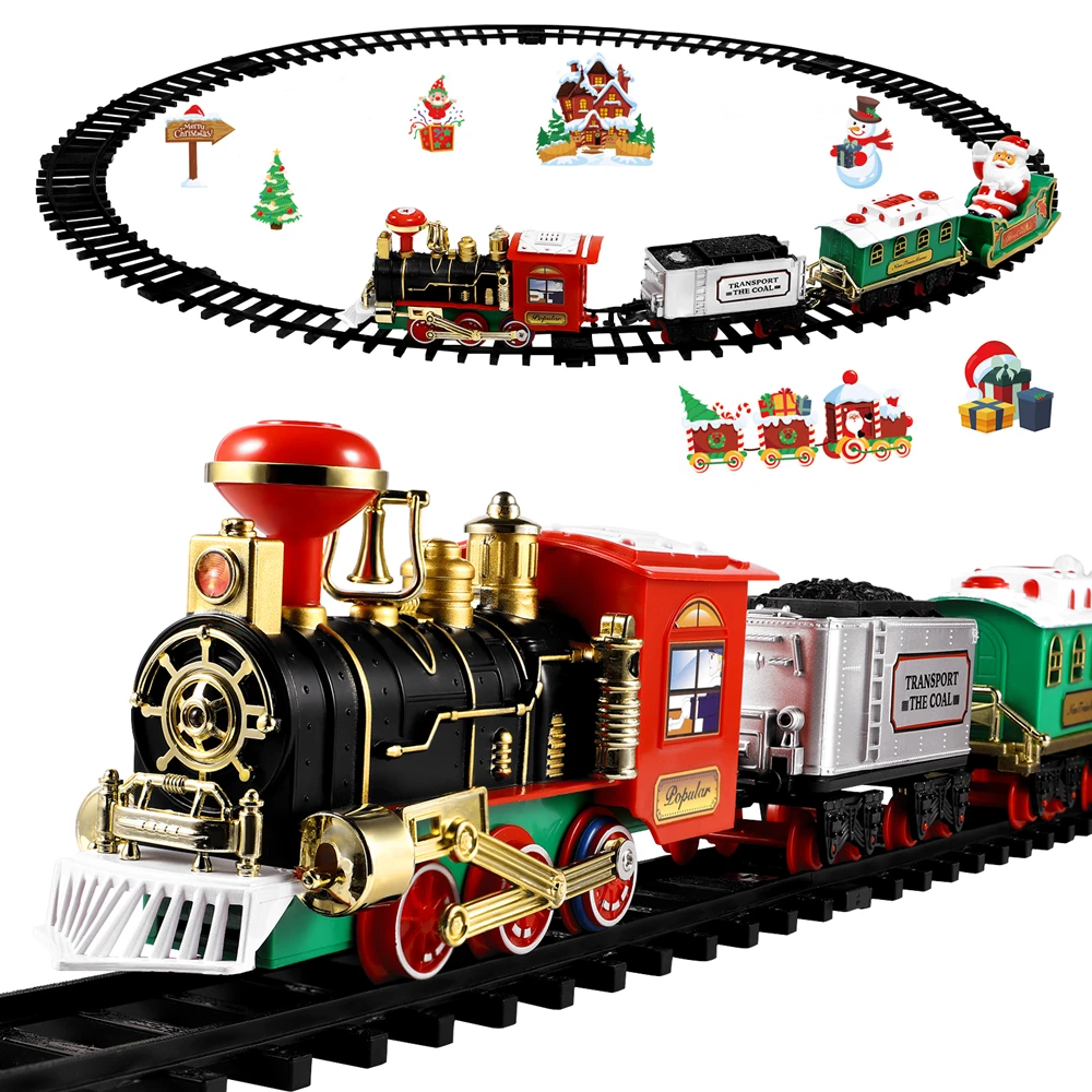 Juego de tren de Navidad, Mini - Kids Toys Electric reseña y precio