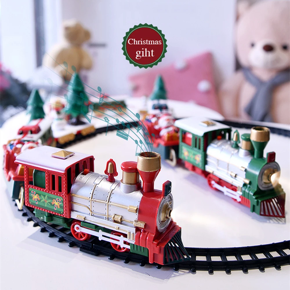 Juego de tren de Navidad, Mini - Kids Toys Electric reseña y precio