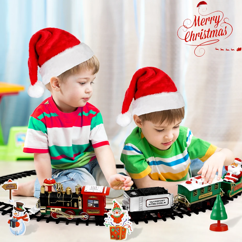 Juego de tren de Navidad, Mini - Kids Toys Electric reseña y precio