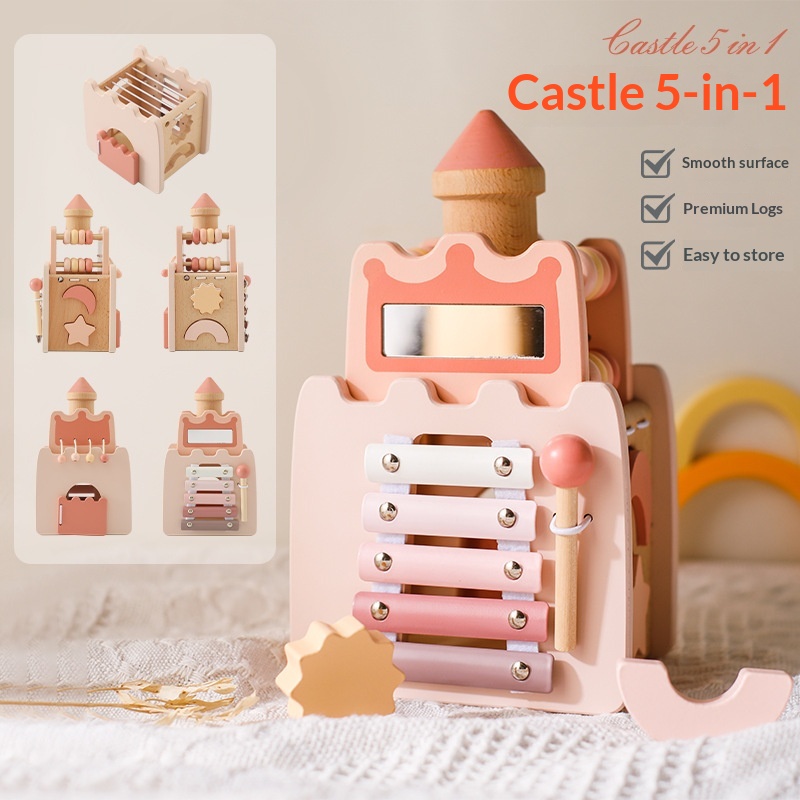 Cubo de actividades 5 en 1 de  - Kids Toys Xylophone reseña y precio