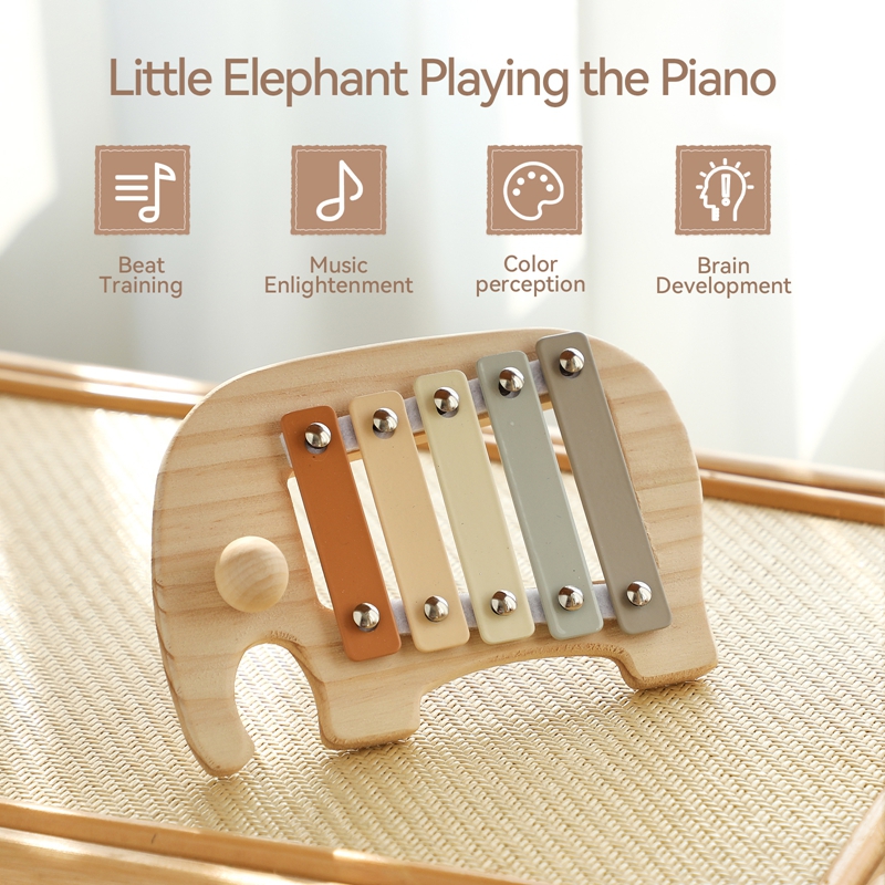 Xilófono Multicolor de madera  - Kids Toys Xylophone reseña y precio