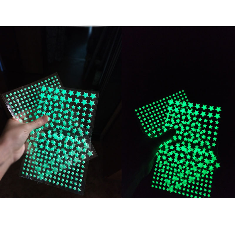 202 unids/set 3D burbuja estre - Glow In Dark Stars reseña y precio