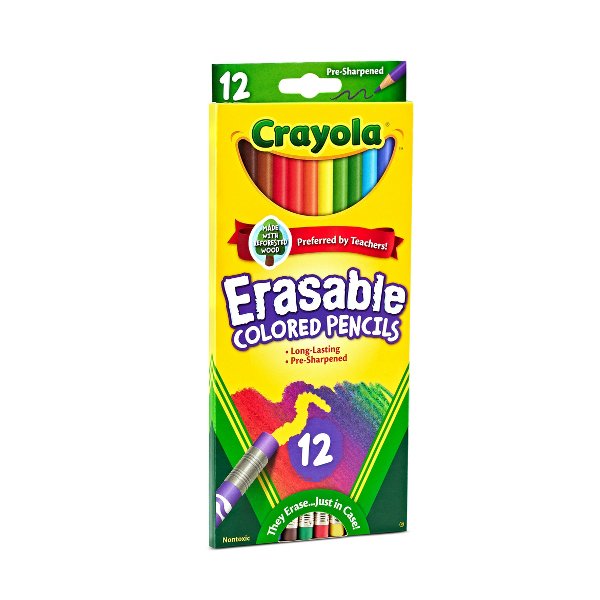 Lápices de colores borrables C - Crayola Art Supply reseña y precio