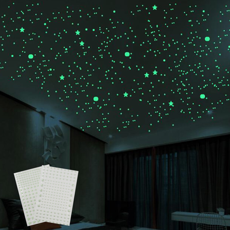 211 Uds. Pegatina de pared de  - Glow In Dark Stars reseña y precio