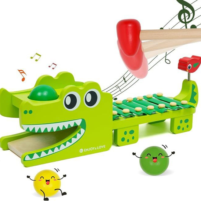 Xilófono de Madera Montessori  - Kids Toys Xylophone reseña y precio