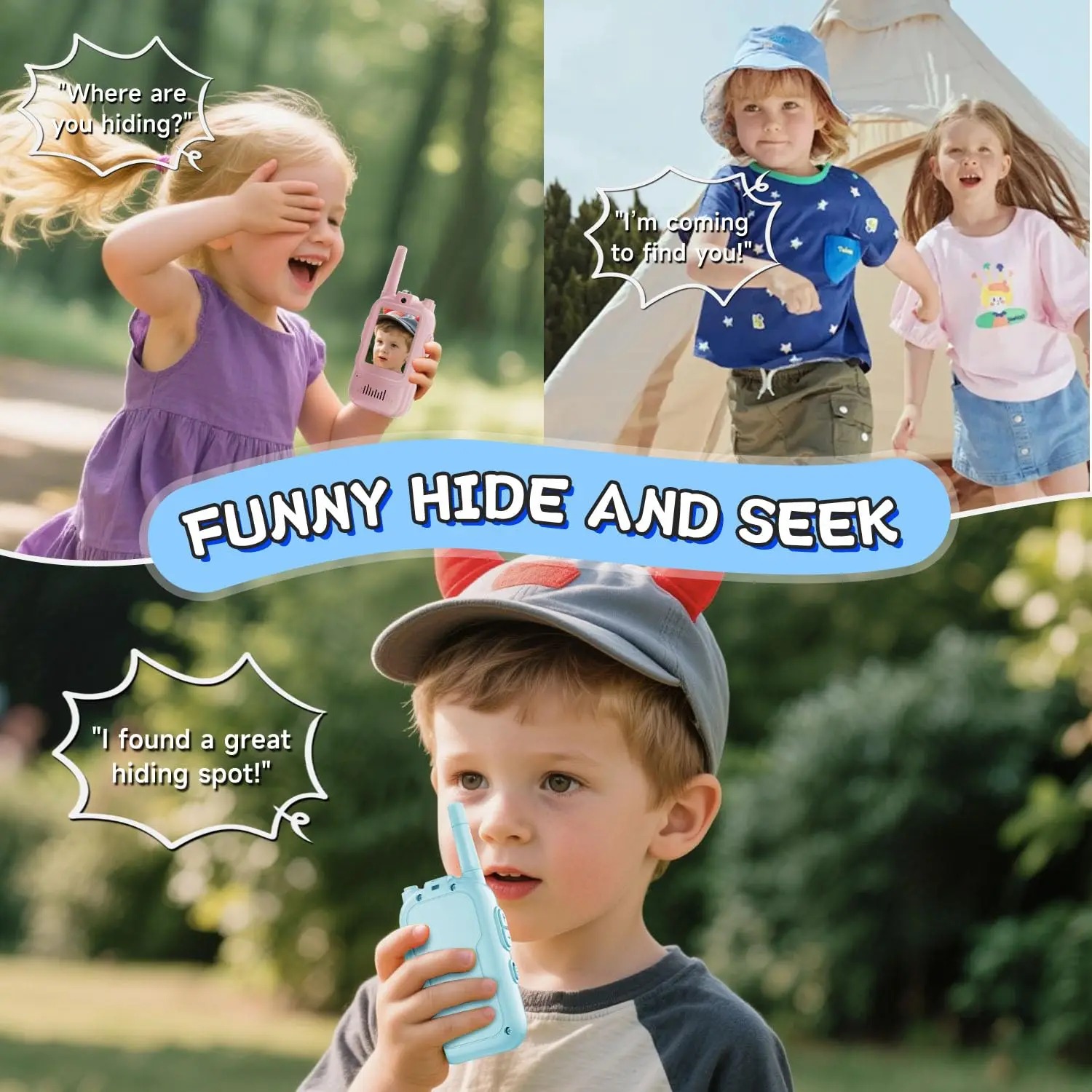 Walkie Talkies con Video para  - Toys For Kids Video reseña y precio