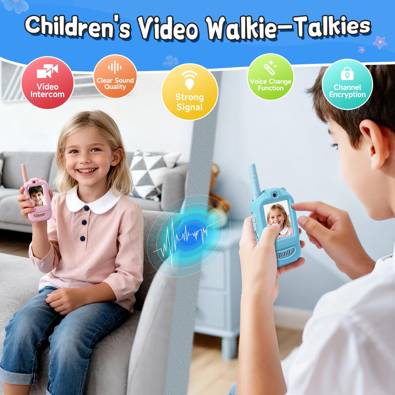 Walkie Talkies con Video para  - Toys For Kids Video reseña y precio