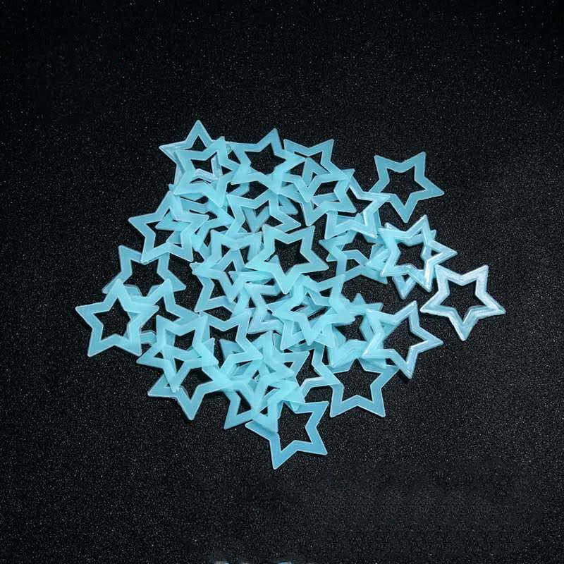 Calcomanía fluorescente de alm - Glow In Dark Stars reseña y precio