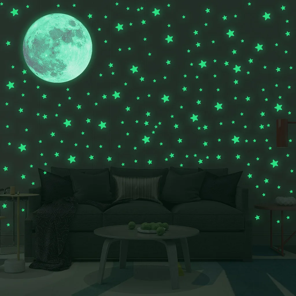Pegatinas de Pared de Estrella - Glow In Dark Stars reseña y precio