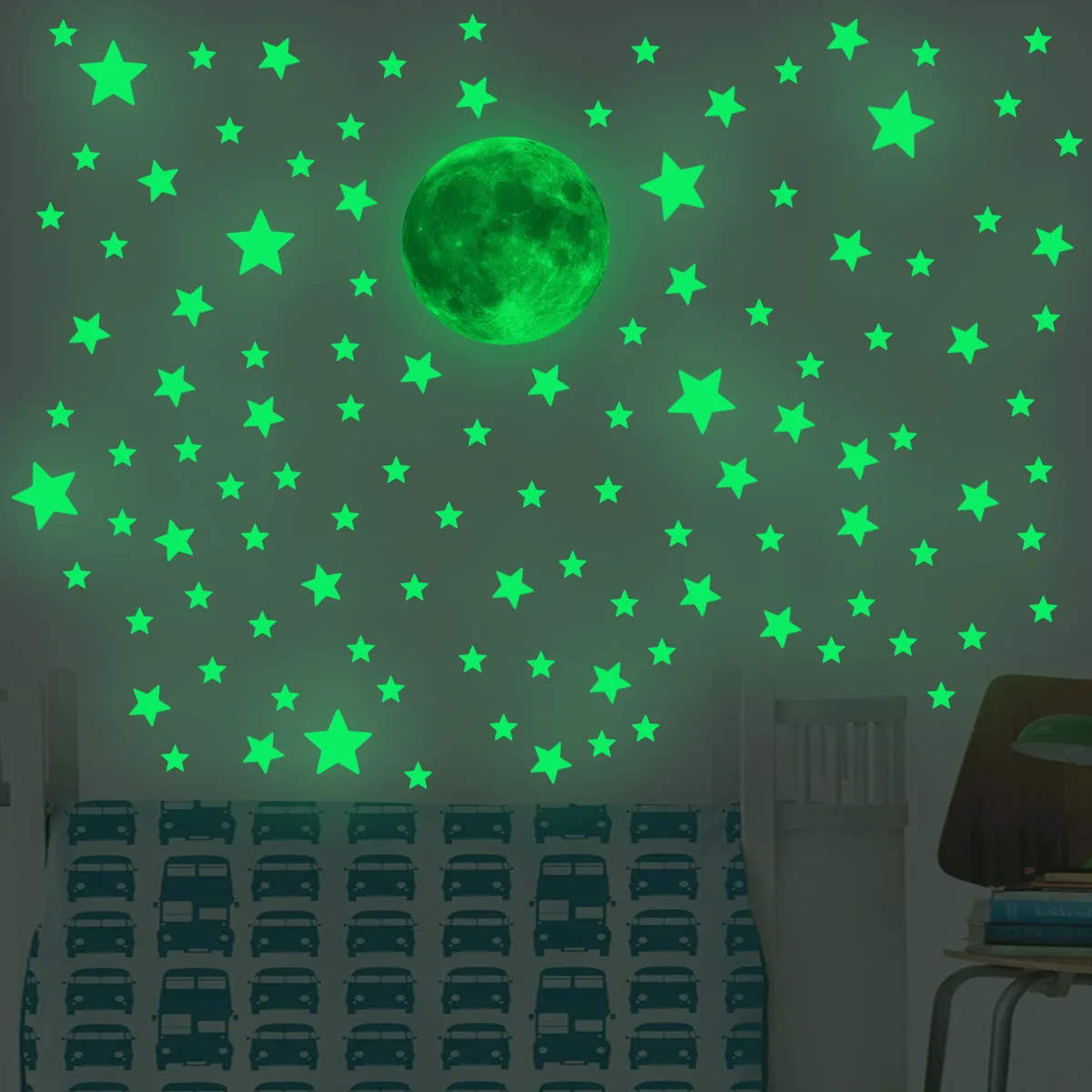 Pegatinas de Pared de Estrella - Glow In Dark Stars reseña y precio