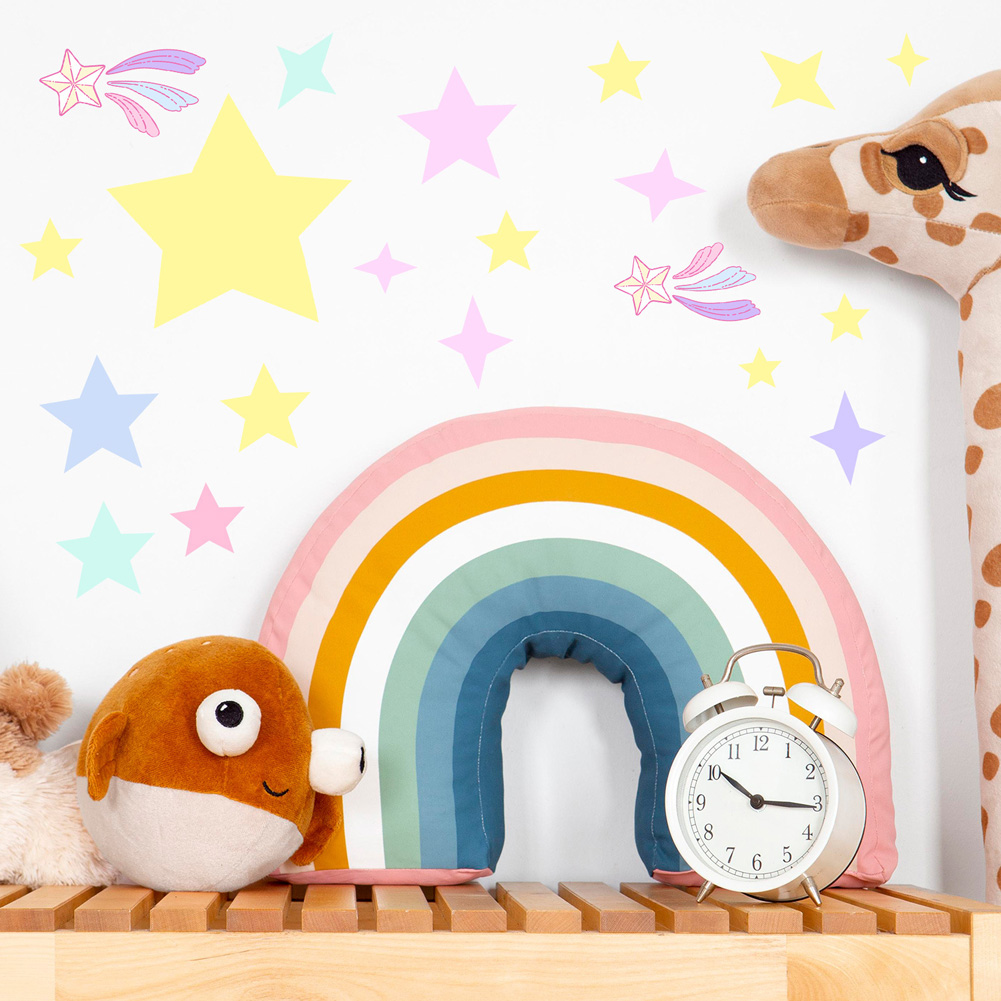 Pegatina luminosa para pared d - Glow In Dark Stars reseña y precio