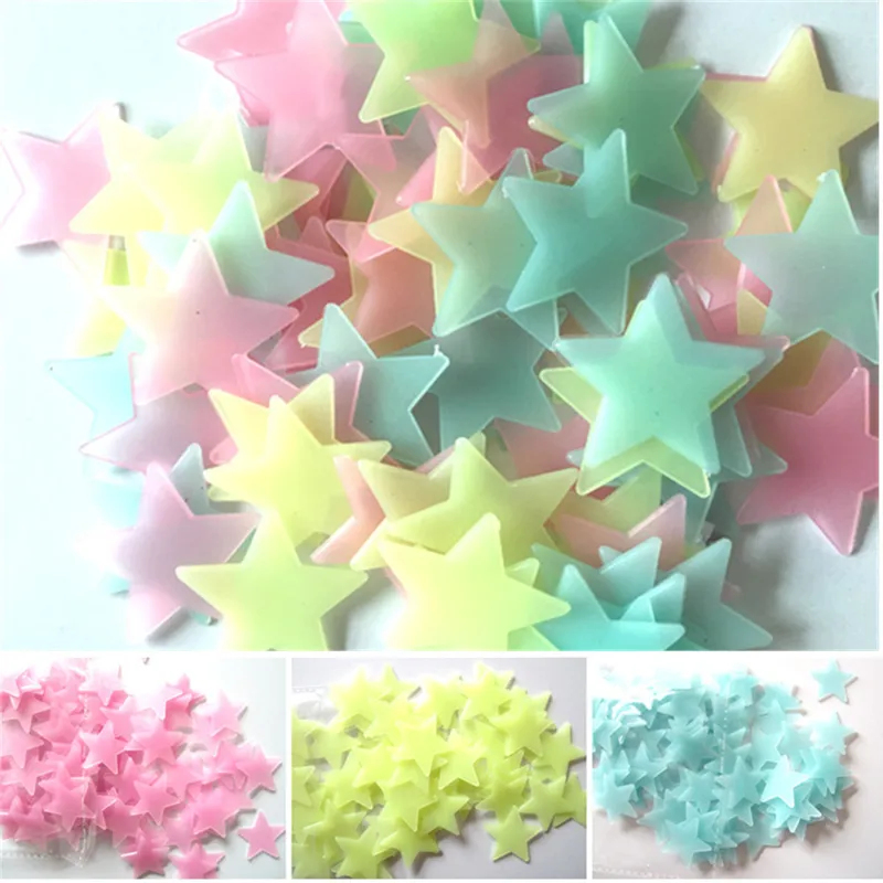 100 Piezas de Pegatinas de Est - Glow In Dark Stars reseña y precio