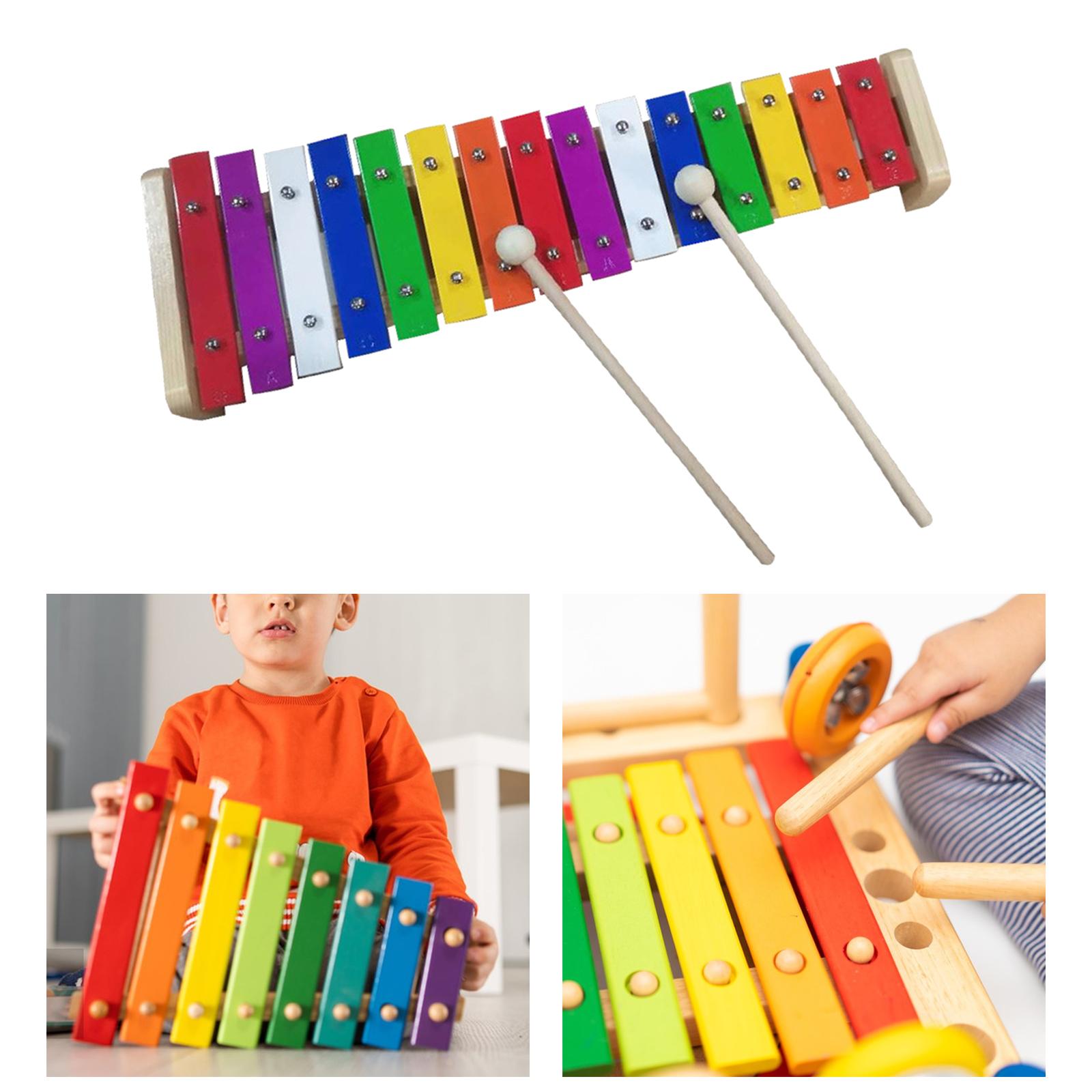 Xilófono de 15 notas con campa - Kids Toys Xylophone reseña y precio