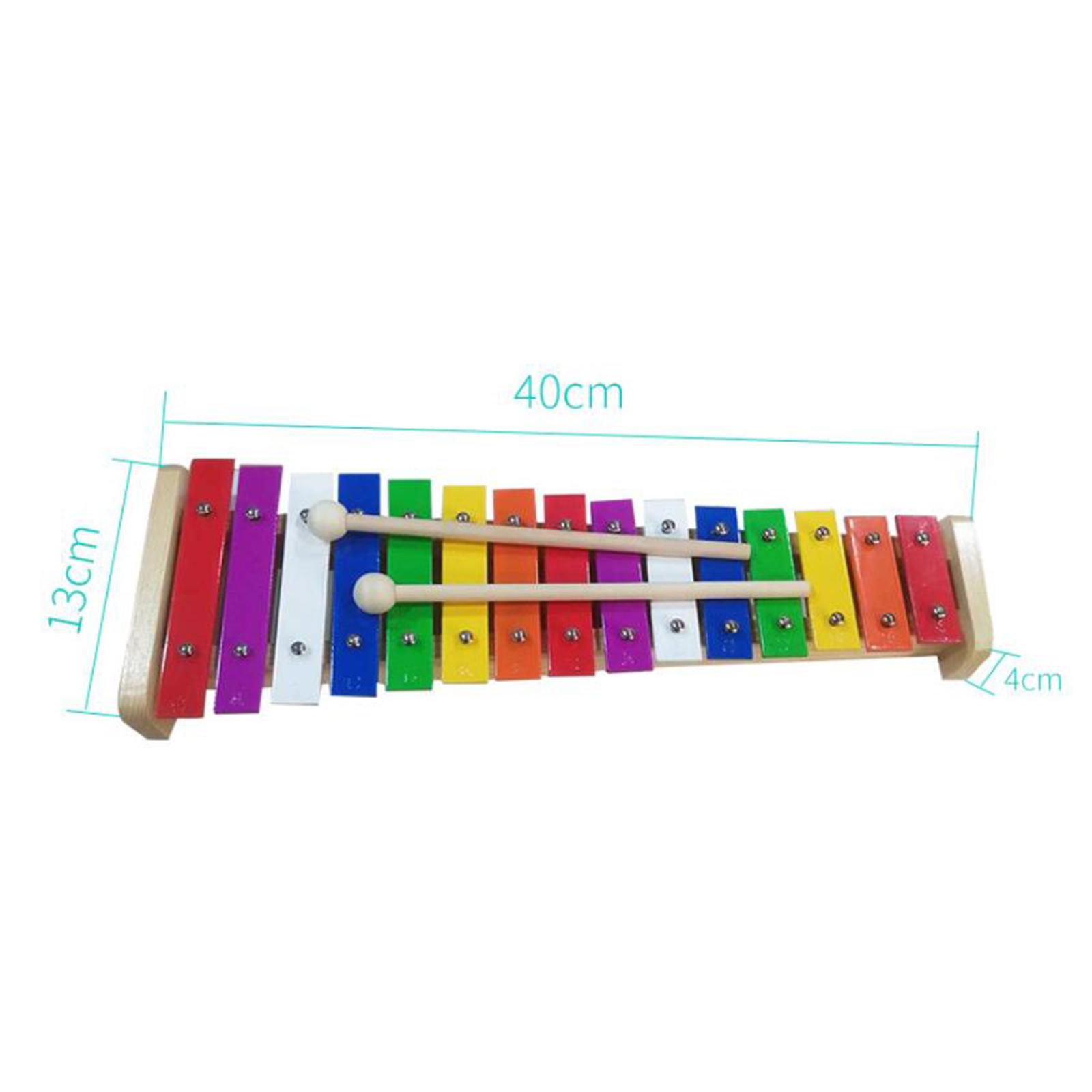 Xilófono de 15 notas con campa - Kids Toys Xylophone reseña y precio