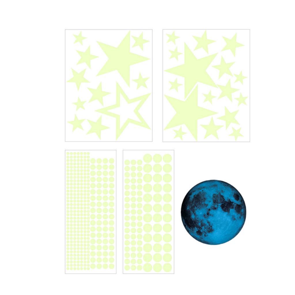 5x pegatinas de pared que bril - Glow In Dark Stars reseña y precio