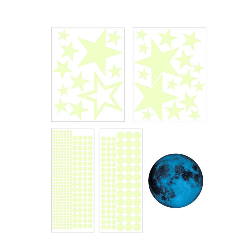 5x pegatinas de pared que bril - Glow In Dark Stars reseña y precio