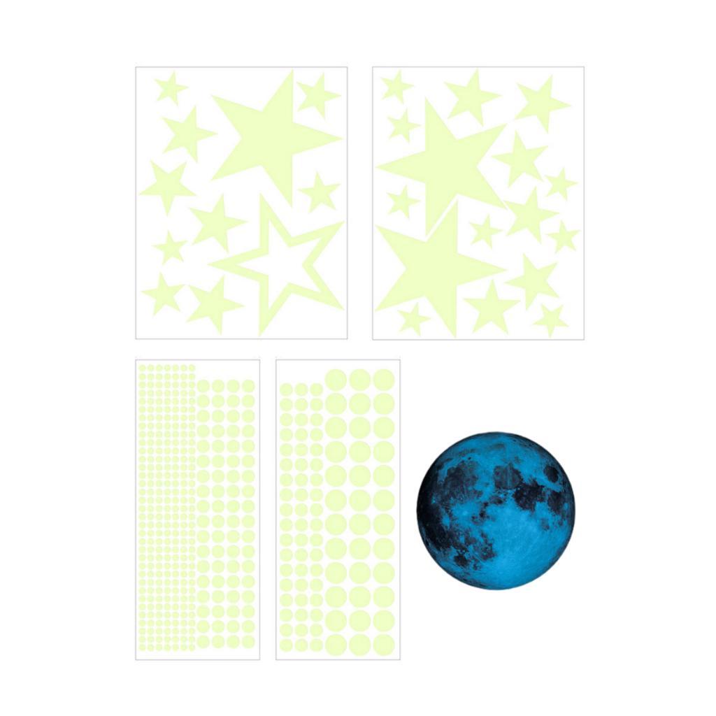 5x pegatinas de pared que bril - Glow In Dark Stars reseña y precio